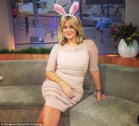 Samantha Armytage Copies Cate Blanchetts Lotr Character As She Dons