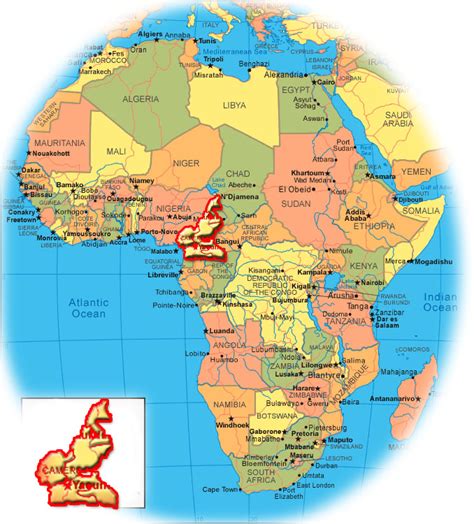 Mount Cameroon Map