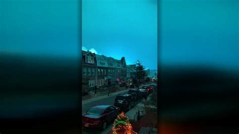 Bright Blue Light Appears Over Queens After Transformer Explosion At