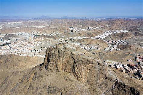 Aerial Saudi Arab Jabal Al Nour Jabal An Nour Arabic ج Flickr