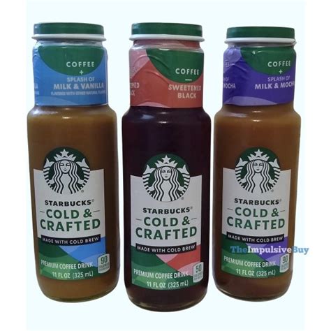 Review Starbucks Cold And Crafted Coffee Drinks The Impulsive Buy