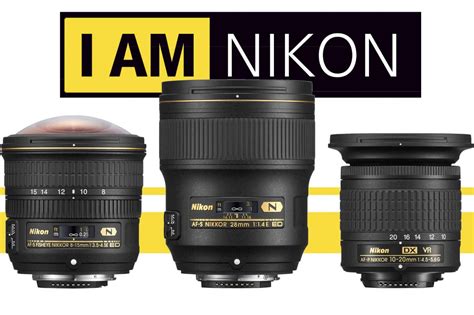 Nikon Announces Three New Wide Angle Lenses: 28mm, 10-20mm, and 8-15mm