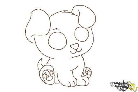 How To Draw A Chibi Puppy Drawingnow