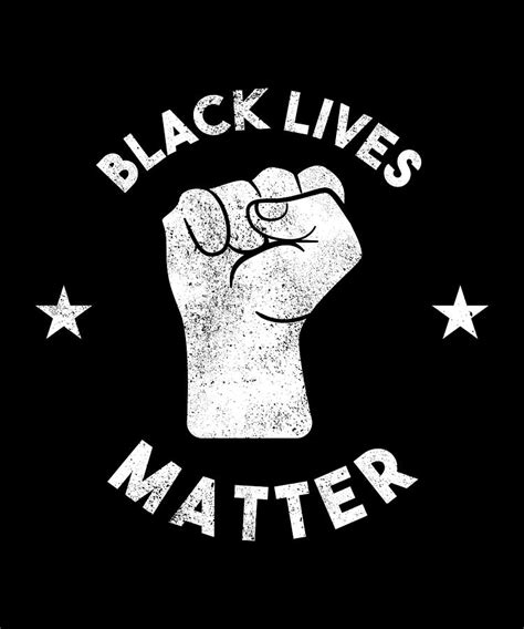 Black Lives Matter Fist Blm Equality Digital Art By Philip Anders