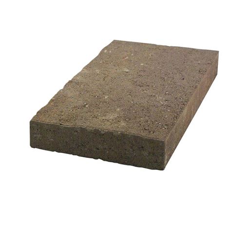 16 In X 16 In Red Brickface Concrete Step Stone 72661 The Home Depot