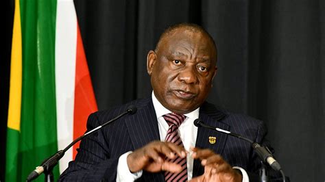 President cyril ramaphosa is addressing south africans on the country's response to the coronavirus pandemic. SA: Cyril Ramaphosa: Address by South Africa's President ...