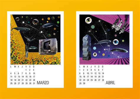 Photo Collage Calendar 2019 On Behance