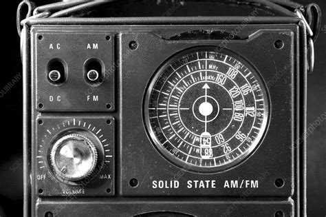 Solid State Radio Dial Stock Image C0479730 Science Photo Library