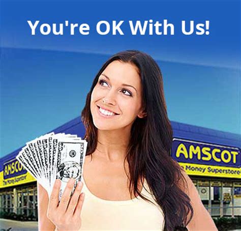 Easy access to manage your money, no bounced check fees, live customer. Amscot - The Money Superstore