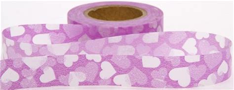 washi masking tape deco tape set 3pcs with hearts deco tape sets deco tapes stationery