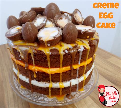 Birthday cakes can sometimes look tricky to make at home but we've got lots of easy birthday cake recipes and ideas for amateur bakers to make. Creme Egg Cake - She Who Bakes