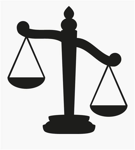 Transparent Law Scale Png Balance Of Justice Vector Free