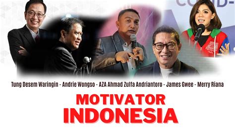 5 Inspirator Dan Motivator Berpengalaman Di Indonesia