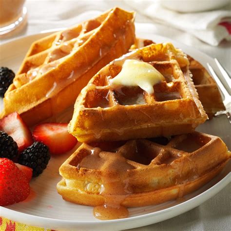 Fluffy Waffles Recipe How To Make It Taste Of Home