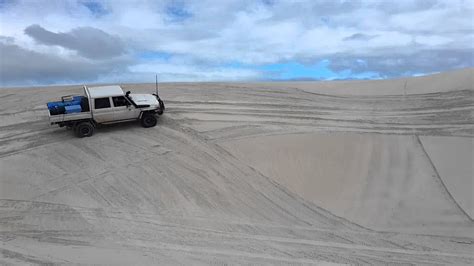 V Landcruiser Huge Sand Berm Youtube
