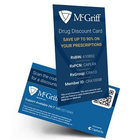 About Rx Discount Cards Mcgriff Insurance Services