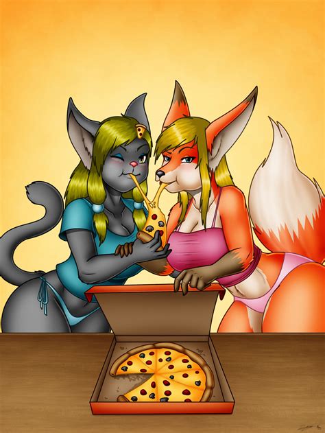 Hot Hot Pizzacover Artwork By Evil Rick Hentai Foundry