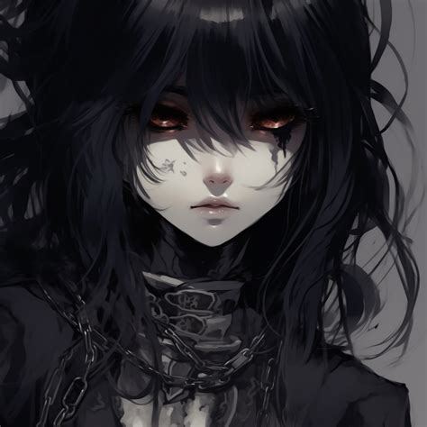 Eccentric Gothic Girl Goth Anime Girl Pfp Aesthetics Image Chest