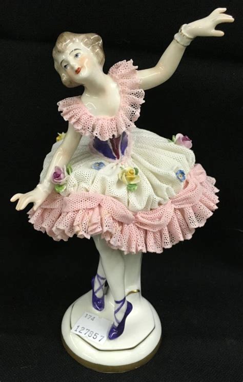 Sold Price Dresden Ballerina Figurine August 4 0117 1000 Am Edt