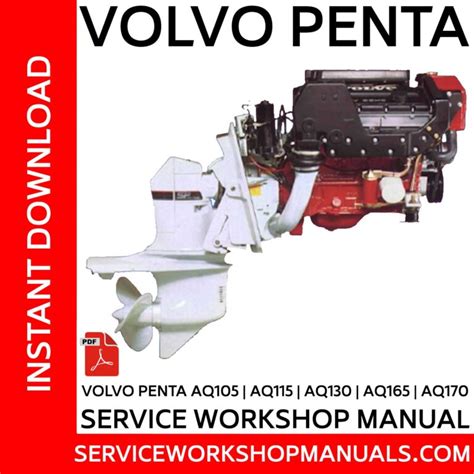 Volvo Penta 50l 57l Gl Gi Gxi Osi Osxi Service Workshop Manual