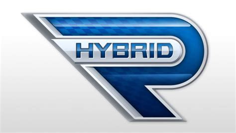 Car Hybrid Logo Metal Sticker Ubicaciondepersonascdmxgobmx