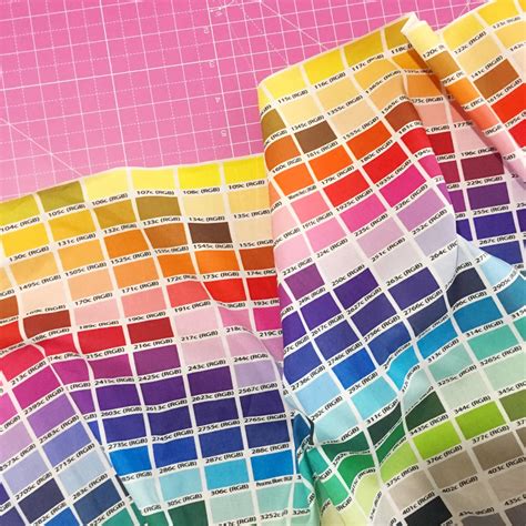 Gallery Of Colour Chart Fabric Pantone Color Chart Pantone Color Fabric