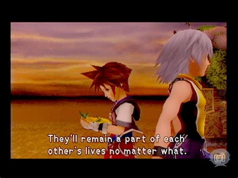 This is a quote from riku when him and does where on destiny island and talking about non other then the paopu fruit when they are about to leave the island.^~^ this listing is for 1 whole paopu. Other Pics ]--  Bolts Of Sorrow --