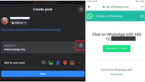 Cara chat whatsapp orang lain tanpa save nomor : Cara Buat Link Whatsapp Untuk Direct Message. Dah Tak ...