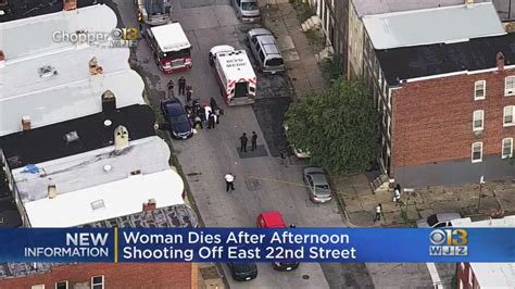 Woman Dies After Being Shot In East Baltimore On One News Page Video