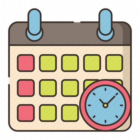 Class Schedule Icon Png