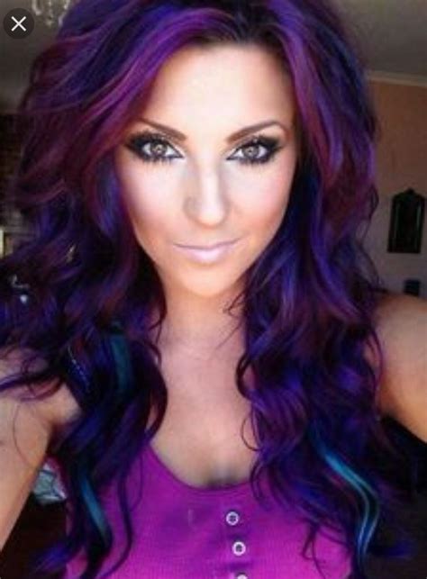 Dark Purple Hair Hair Color Purple Cool Hair Color Blue Hair Violet