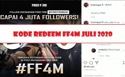 Also, try to redeem them as soon as possible, as they expire after a certain amount of time. New Free Fire Redeem Code FF4MCJX3USPE July 2020 | Esportsku