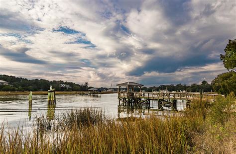 Mcclellanville Intracoastal Charming Landscape Photograph By Norma