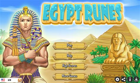 🕹️ Play Egypt Runes Game Free Online Match 3 Colored Stones Video Game