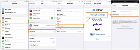 How Do I Set Up An Email Account On Iphone Using Microsoft Exchange