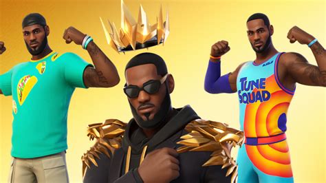 Fortnite Lebron James Skins Revealed With Trailer And Screenshots Pbncid