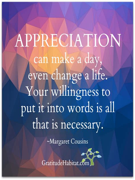 Express You Appreciation Today And Always Visit Us At GratitudeHabitat Com Appreciation