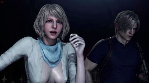 Resident Evil Re Remake Pc Mod Ashley In Sexy Hot Sherry Birkin Clothes Youtube