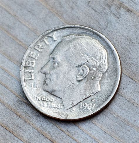 1981 P Roosevelt Dime Error Coin Vintage Collectible Coin Etsy