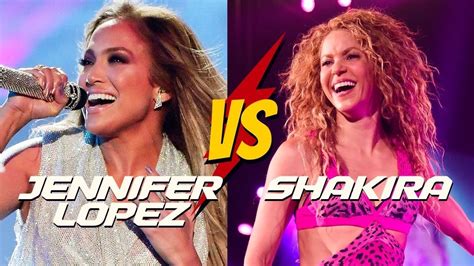 Jennifer Lopez Vs Shakira Ses Düellosu Youtube