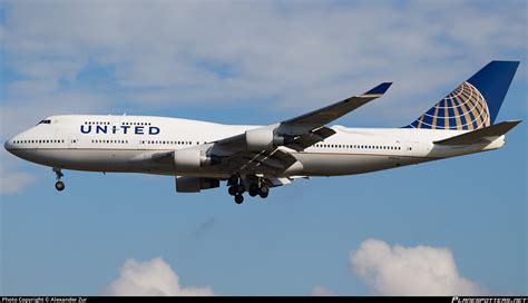 N118ua United Airlines Boeing 747 422 Photo By Alexander Zur Id