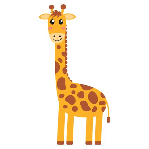 Free Cute Cartoon Giraffe Illustration 23353862 Png With Transparent