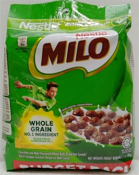 Milo Cereal Pack 80gm