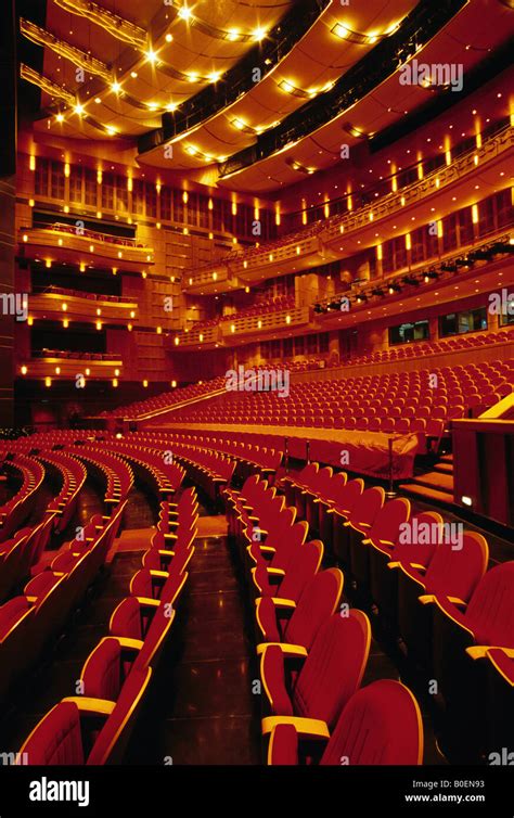 Shanghai Grand Theater Interior Designed By Studios Architecture Stock