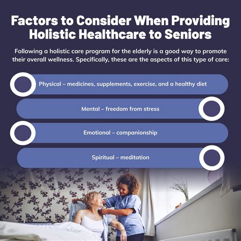 Factors To Consider When Providing Holistic Healthcare To Seniors
