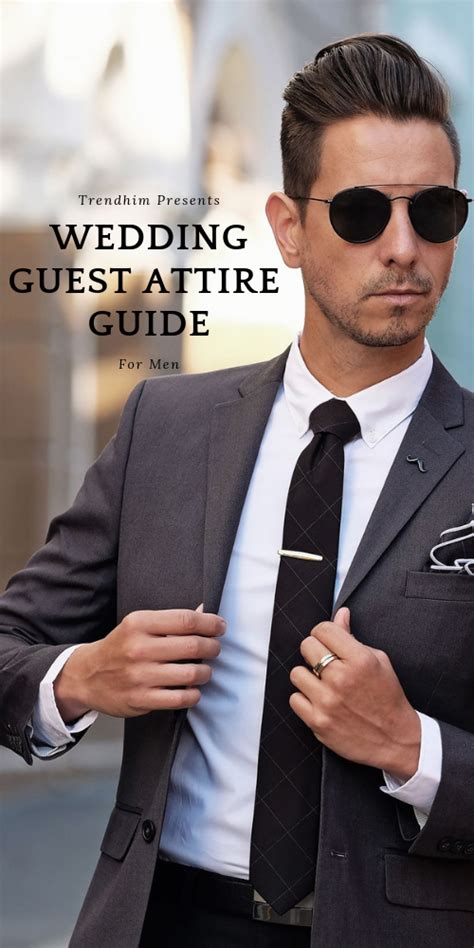 Casual wedding guest attire ideas, formal wedding guest attire, formal wedding guest outfit ideas. What to Wear to a Wedding: Wedding Guest Attire for Men in ...