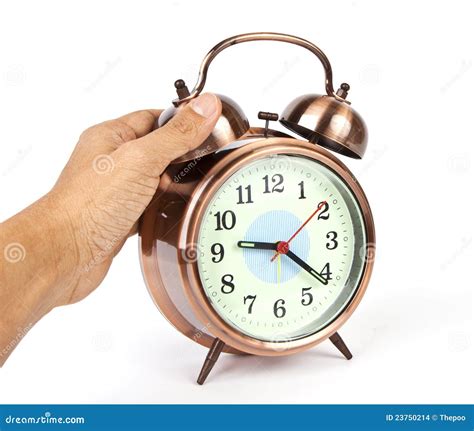 Clock Hands Are Touching Stock Photo Image Of Time 23750214