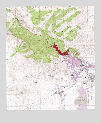 Bisbee Az Topographic Map Topoquest