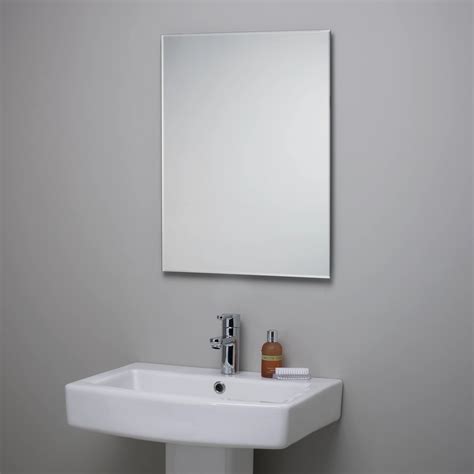 John Lewis And Partners Bevelled Edge Bathroom Mirror