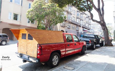 Thinking about how to build a wooden truck camper? A Handyman Made His Own Custom Wooden Truck Camper.
